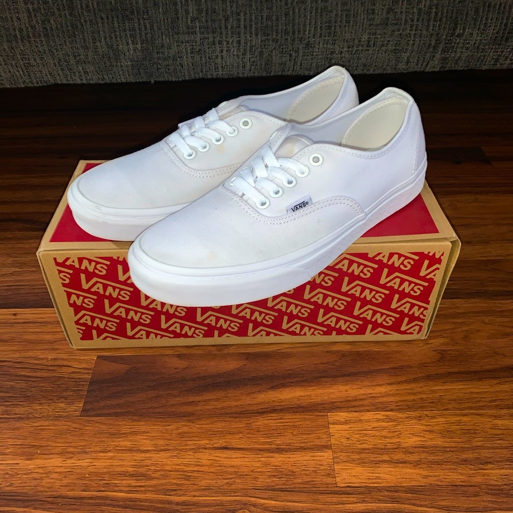 True White Vans